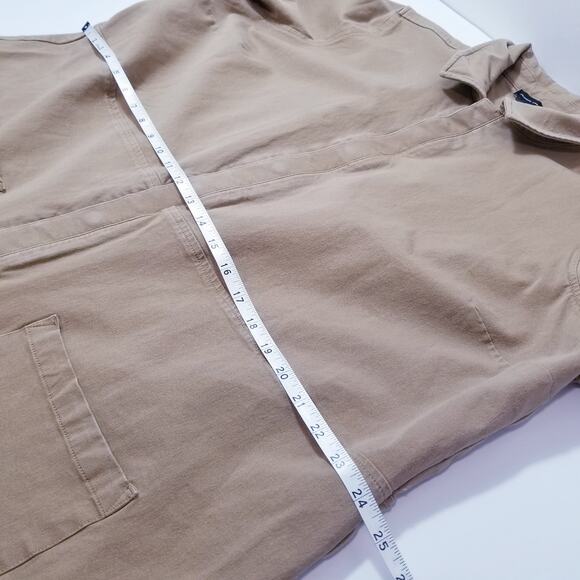 Universal Standard Stretchy Jumpsuit Wide Leg Front Pockets Collared - Picture 6 of 13